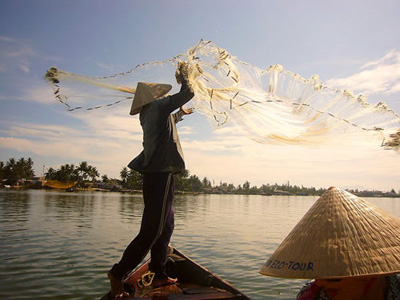 fishing tour in hoi an, vietnam