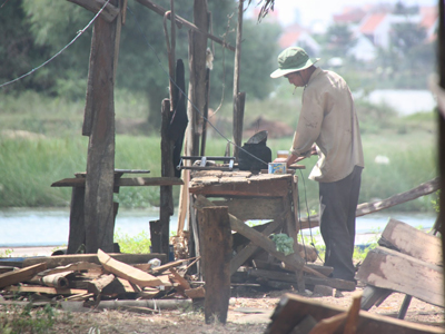 Kim Bong, carpentry village tour in hoi an, vietnam