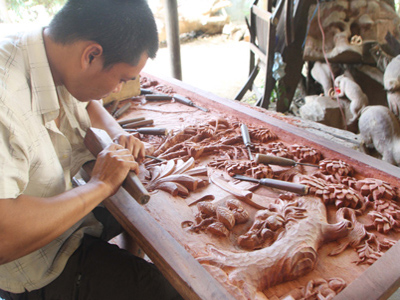 Kim Bong, carpentry village tour in hoi an, vietnam